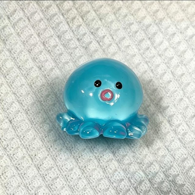 Quallen Squishy Kawaii Tier, Meeres-Spielzeug, Stressabbau, Weich, Langsam aufsteigend, Sensorisches Fidget Spielzeug - Bild 1