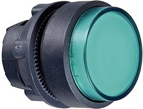 Schneider Electric ZB5AW13 Leuchtdrucktaster-Frontelement aus Kunststoff in Grün - Bild 1