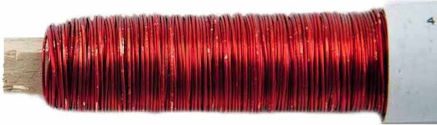 Preissler Lackdraht in Rot, 0,5 mm Durchmesser, 100 g - Bild 1