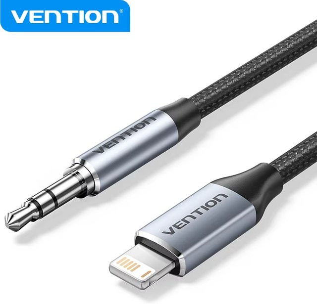 Vention Lightning auf 3,5 mm Klinke DAC Audio Adapter für iPhone und iOS Geräte - Bild 1