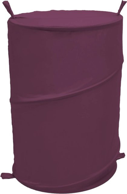 Wäschesammler baliv Dark Wonder trend aus Polyester in Violett, Höhe: 54 cm, Breite: 36 cm, Tiefe: 53 cm - Bild 1