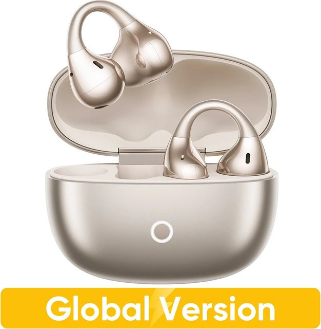 realme Buds Clip OWS Open-Ear-Kopfhörer mit ergonomischem Ohrclip-Design in Schwarz - Bild 1