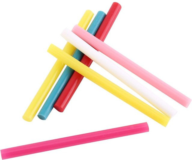 Kkmoon Hot Melt Klebesticks Set, 14 Stück in Multicolour für DIY-Handwerk und Bastelarbeiten - Bild 1
