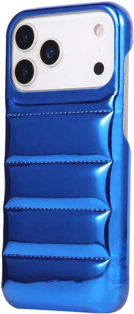 Bloom Habitat Stoßfeste Handyhülle im Aurora Daunenjacke Design für iPhone 17, iPhone 17 Pro und iPhone 17 Air, Blau - Bild 1