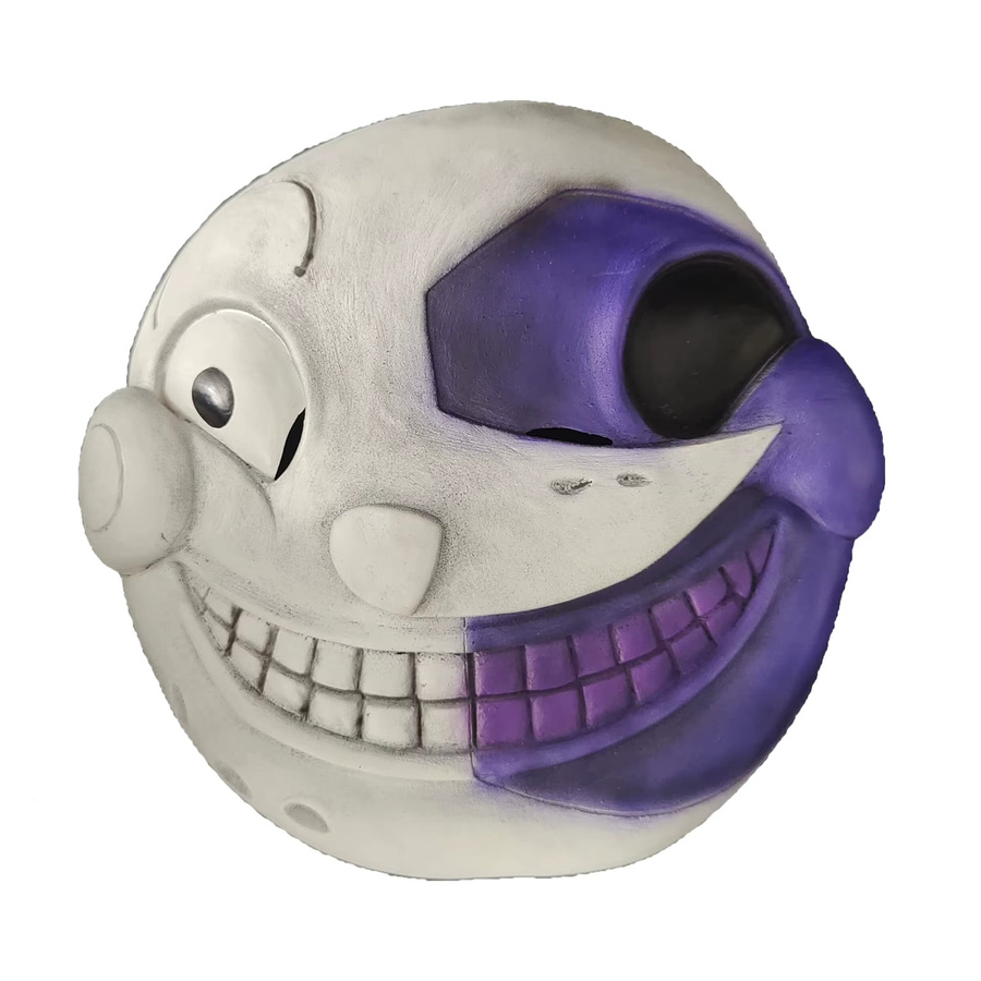 FNAF Sonne-Mond-Clown-Maske, Halbgesichtsmaske, Zubehör - Bild 1