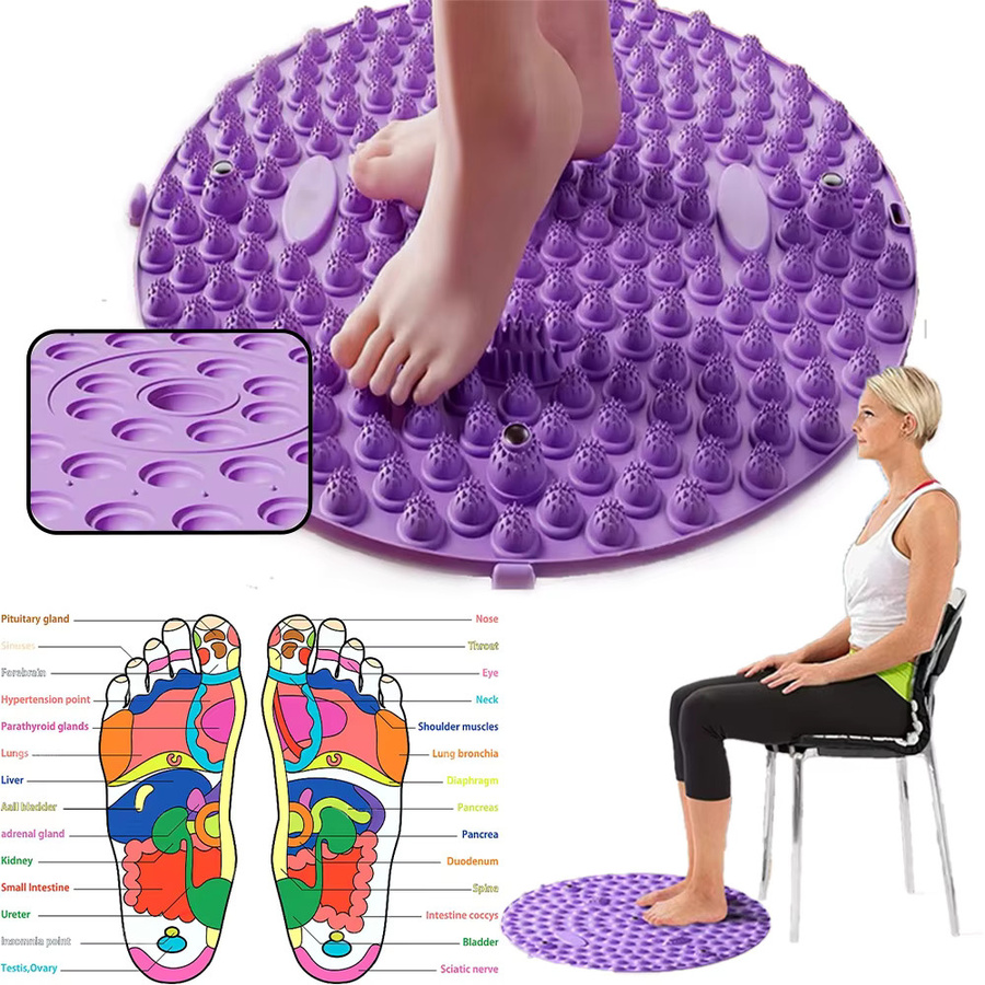 monclique Akupressur-Platte Druckmassagematte, Silikon - Bild 6
