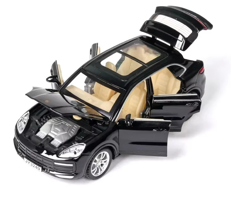 Double Horses Cayenne Turbo S, Modellauto, 1:32, Metall, mit Licht und Sound, ab 3 Jahre - Bild 5