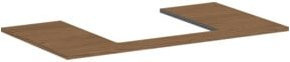 Hansgrohe Konsole Xilesa E in Eiche Kaschmir, B: 98 cm, T: 55 cm - Bild 1