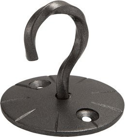CONACORD Endhaken aus Eisen in Schwarz Matt für Handlaufseile bis 30 mm Durchmesser - Bild 1