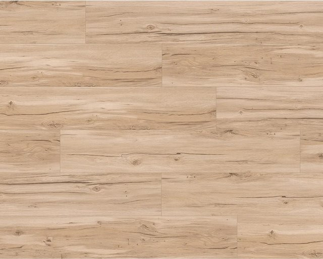 Parador Vinylboden Basic 5.3 Eiche Memory geschliffen in Braun mit Click-System und Holzoptik - Bild 1