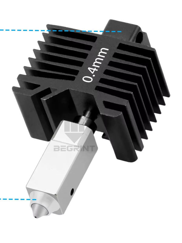 Bambu Lab Hotend-Kit mit Keramikheizung und Thermistor für X1, X1C, P1P und P1S 3D-Drucker in Schwarz - Bild 7