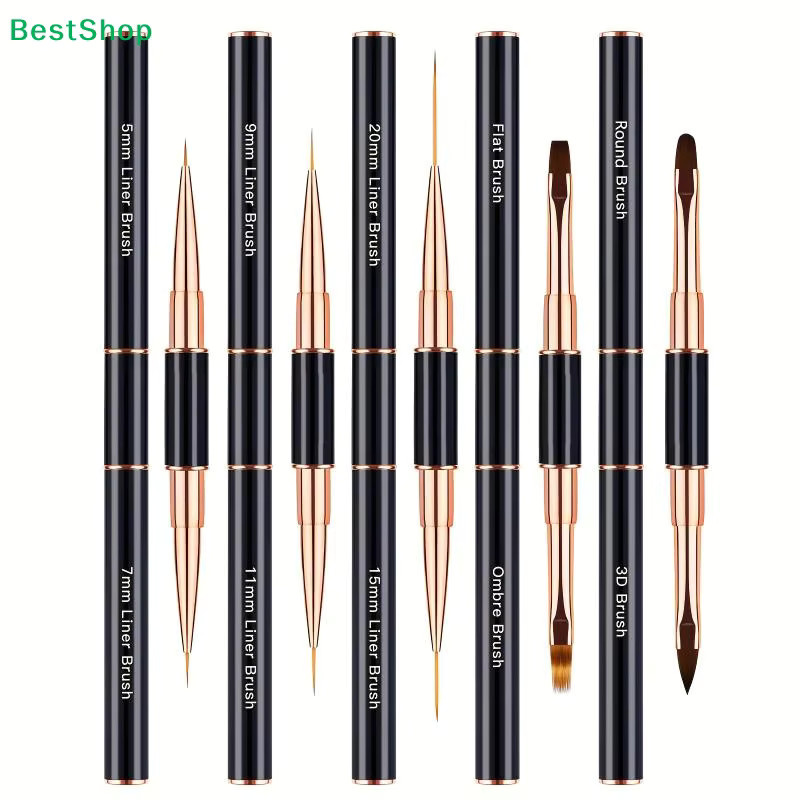 HNKMP Nail-Art-Liner-Pinsel, 5 Stück, Unisex - Bild 4