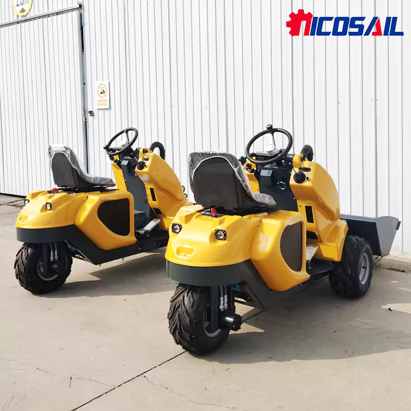 Nicosail Mini-Gleitlader 1,5 Tonnen mit drei Rädern, EPA-konform und EUR5-zertifiziert - Bild 1