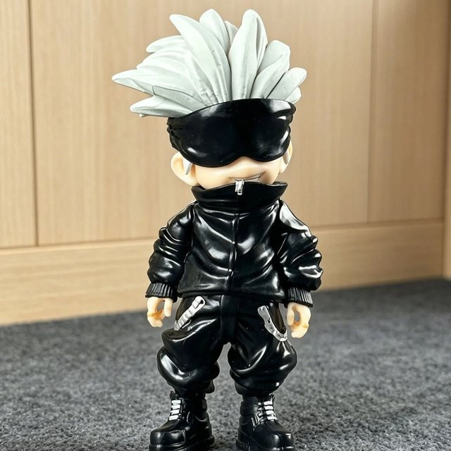 Bandai Jujutsu Kaisen Satoru Gojo Modell, Einzelfigur, Schwarz - Bild 1
