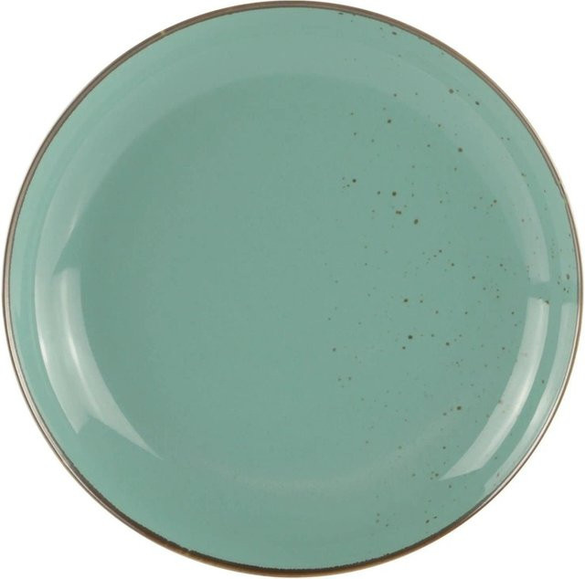 Mömax Dessertteller Capri aus Porzellan in Green und Turquoise mit Durchmesser: 22 cm - Bild 1