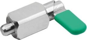 KIPP Sperrriegel Vierkant Gr.1 Ø 5mm Form H aus Edelstahl in Silber blank - Bild 1