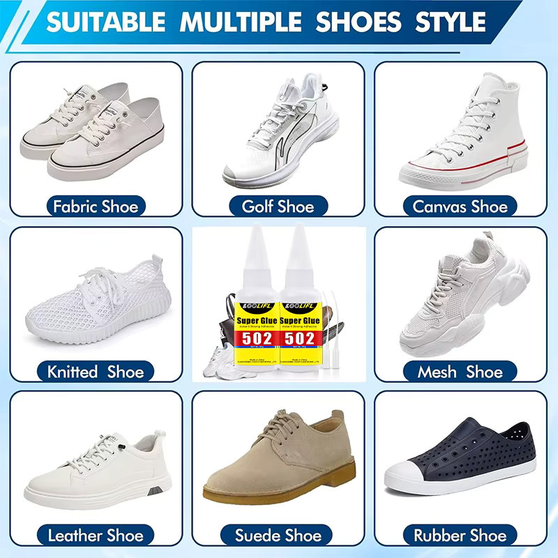 LOOLIFL 502 Super-Universalkleber für Metall, Kunststoff, Keramik, Gummi und Leder, wasserfester Sekundenkleber für Profis - Bild 5