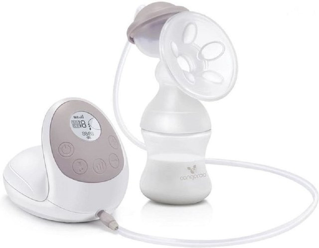 Cangaroo elektrische Milchpumpe Gentle Touch XN-D207 mit LCD-Anzeige in Weiß - Bild 1