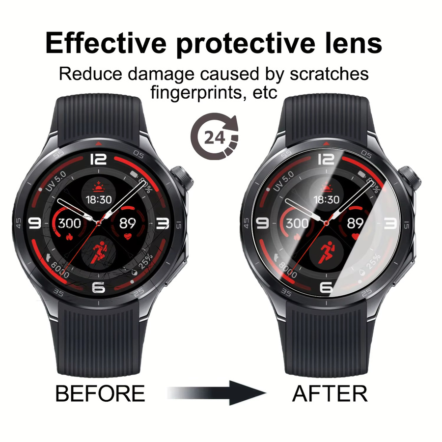 OnePlus Screen Protector Glas, 3 Stück, transparent - Bild 3