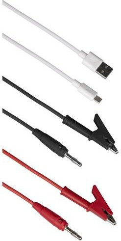 Joy-it Ladekabel-Set für RD60XX Netzgerät JT-RD60-chg-cable mit Micro-USB in Multicolour - Bild 1