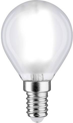 Paulmann LED Filament Leuchtmittel E14 5W Tageslichtweiß Transparent Durchmesser: 45 mm, Höhe: 78 mm - Bild 1