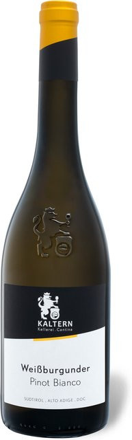 Kellerei Kaltern Weißburgunder Alto Adige DOC trocken Weißwein 2024 0,75 l - Bild 1