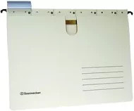 Soennecken Hängehefter für A4 in Beige und Weiß, 25 Stück pro Packung - Bild 1