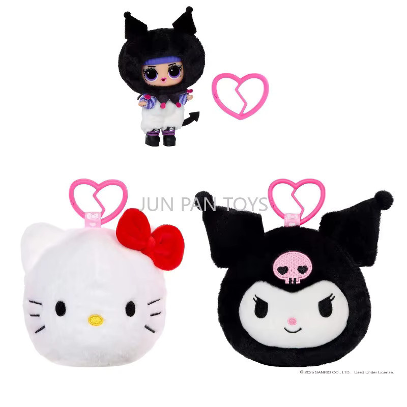 L.O.L. SURPRISE! Hello Kitty, Wendbarer Plüsch-Blind-Schlüsselanhänger, Mini-Figur - Bild 2