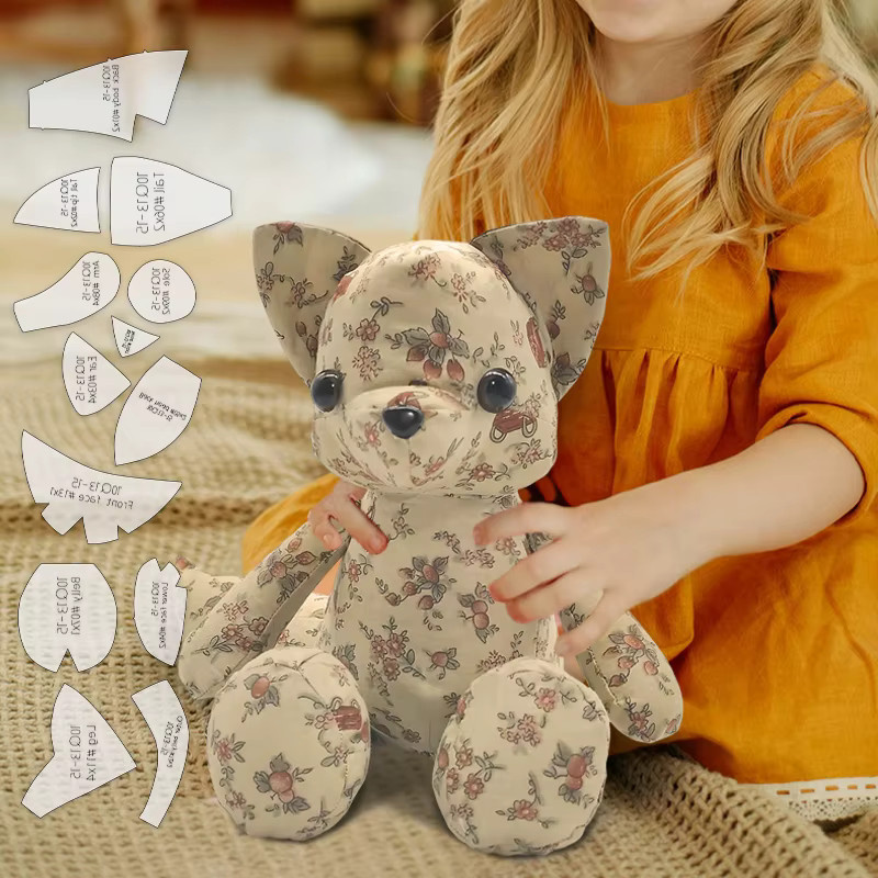 YOMDID 13 Stück Fuchs-Nähschablonen aus transparentem PET für DIY Quiltvorlagen und handgefertigte Dekorationen - Bild 1