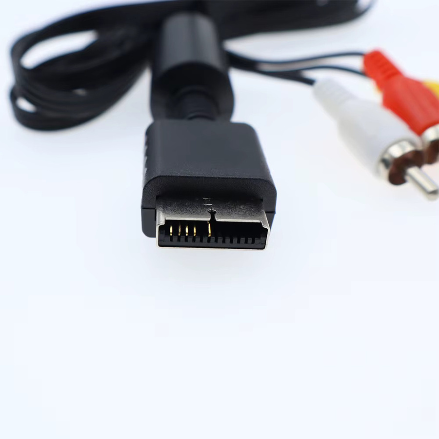 TingDong RCA AV-Verbundkabel für PS2 und PS3 Konsolen, Länge: 1,8 m - Bild 3