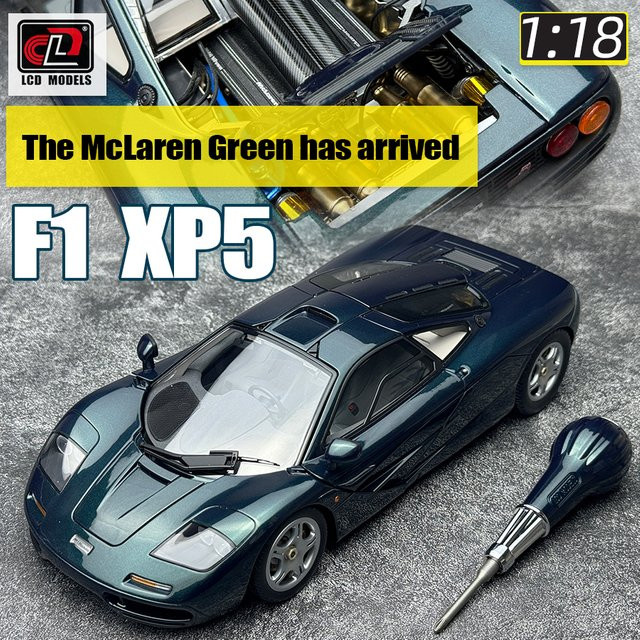 CLD McLaren F1 XP5, Automodell, 1:18, Metall, Grün - Bild 1