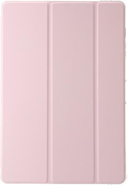 Samsung Galaxy Tab S10 Lite Hülle mit Stifthalter und Ständer, Dreifach-Acryl Hartschalen-Rückseite, Transparent/Rosa, 10.9 inch - Bild 1