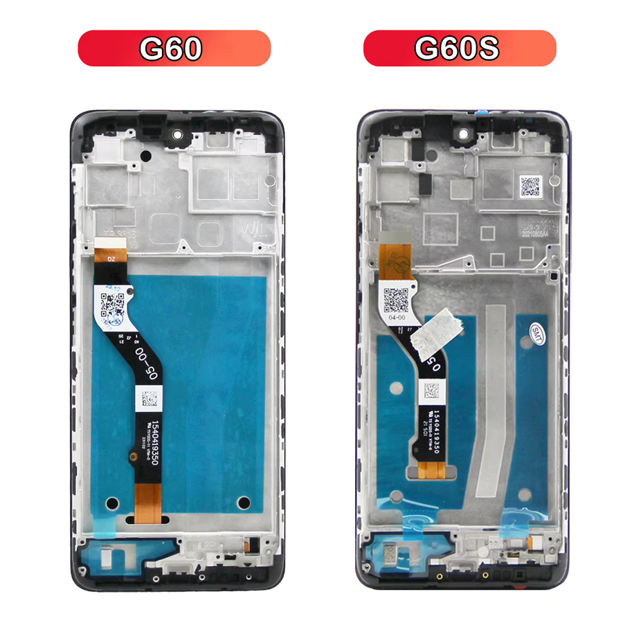 Motorola Moto G60 LCD Display Touchscreen Digitizer Montage Ersatz in Schwarz für 6,8 Zoll Modelle XT2135-1 und XT2133-1 - Bild 2