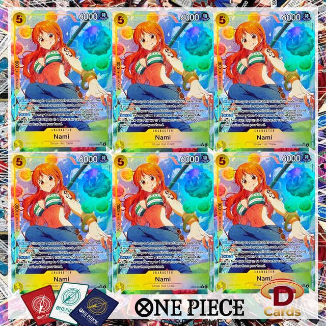 Bandai One Piece Nami 053 SR Charakterkarte, Sammelkarten - Bild 1