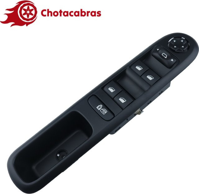 Master Fenster Schalter vorne links für Peugeot 3008 5008 Wagon 2009-2016 in Schwarz 96650621ZD 96650620ZD - Bild 1
