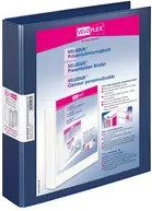Veloflex Präsentationsringbuch VELODUR DIN A4, 4 Ringe, blau - Bild 1