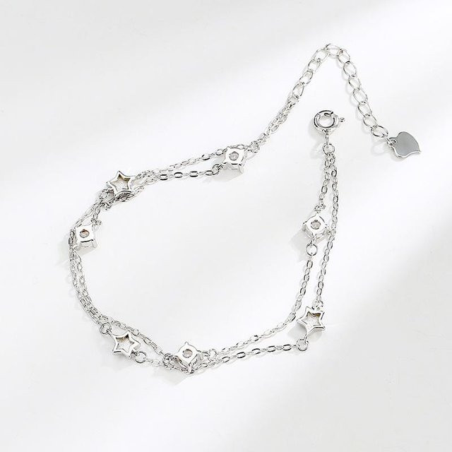 Armband S925 Sterlingsilber, Stern, Damen - Bild 1