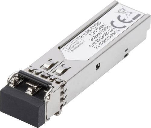 Digitus DN-81000 SFP-Transceiver-Modul miniGBIC SX 1 GBit/s 550m in Silber - Bild 1