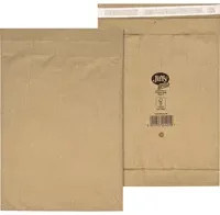 Jiffy Papierpolstertasche Nr. 4, 100er Pack, braun, selbstklebend, FSC-zertifiziert - Bild 1