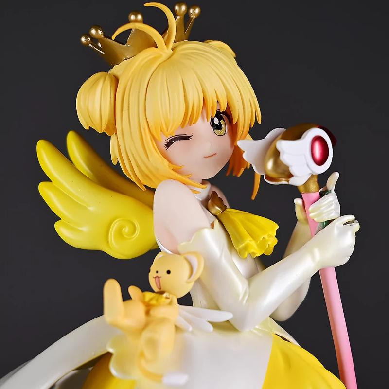 Yiran toy 1 Cardcaptor Sakura Kinomoto Sakura GK Figur mit Kero 22cm - Bild 3