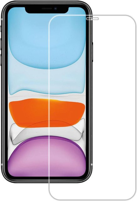 Vivanco 2D Displayschutzglas für iPhone 11 in Transparent - Bild 1