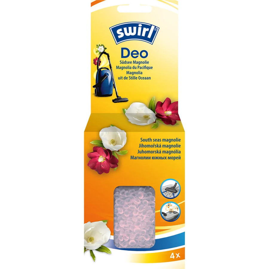 Swirl Staubsauger-Deo Perlen Südsee-Magnolia, Multicolor, 4er Packung - Bild 1