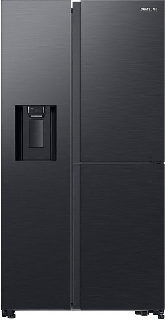 Samsung Side by Side Kühl-Gefrier-Kombination RH64DG53R3B1 in Black Steel Schwarz - Bild 1