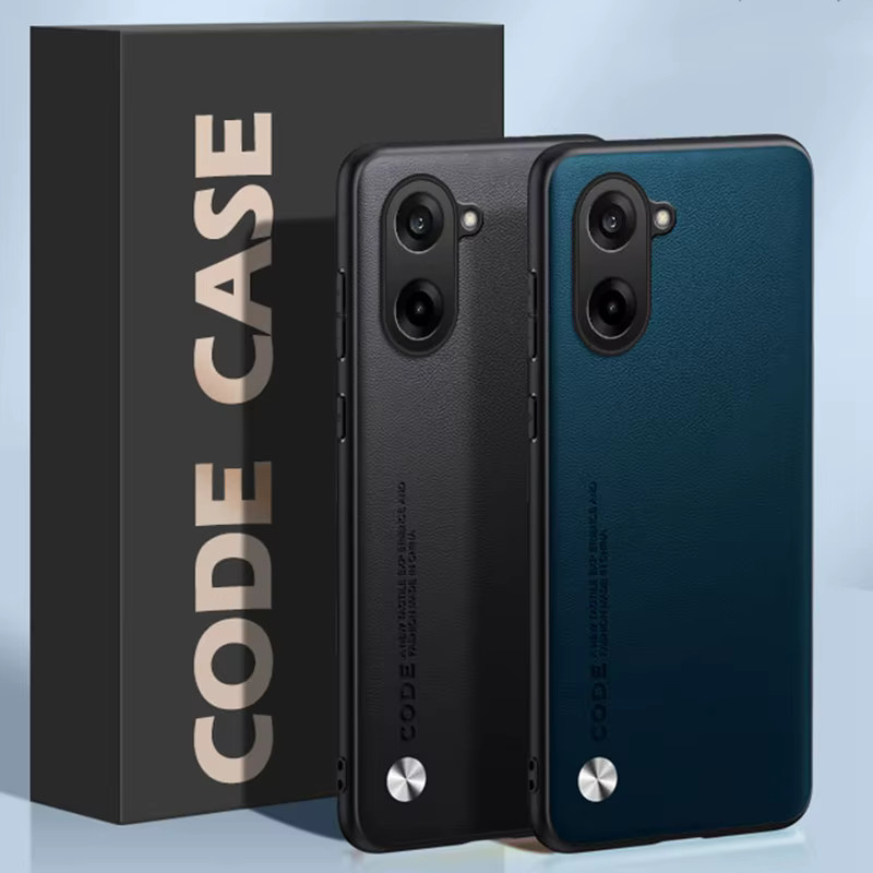 Luxus PU Leder Handyhülle für OnePlus Ace 5 Racing 5G und OnePlus Nord CE5 in Schwarz - Bild 2