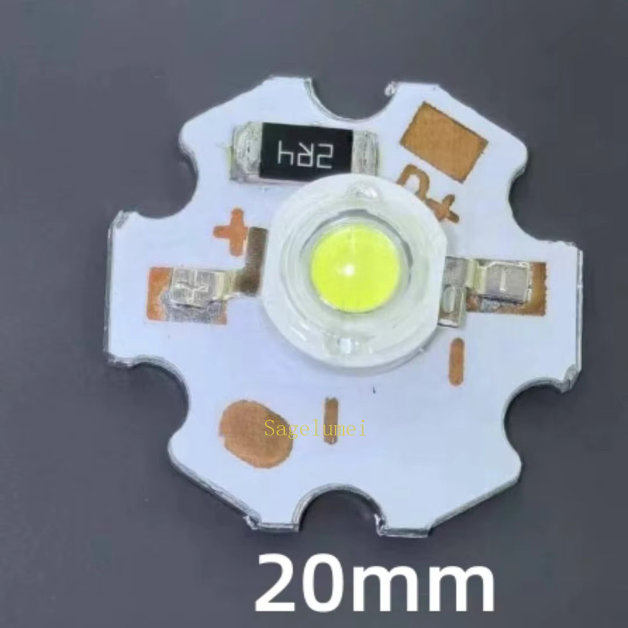 SAGE LU MEI LED-Lichtperlen mit 20 mm Lampenplatine, 5 V USB-LED-Lichtquellenplatine, 3 W, Farben: Weiß, Rot, Grün, Blau, Lila, Rosa, Multicolour - Bild 4