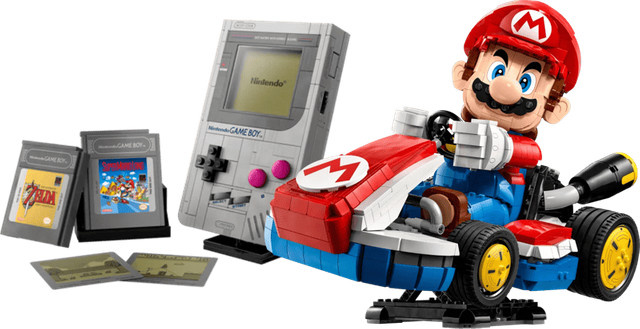 LEGO Super Mario Nintendo Game Boy und Mario Kart Set, 2-teiliges Set - Bild 1