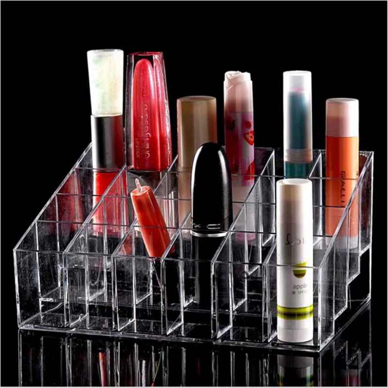 Clyine Acryl Nagellack Display Organizer Transparent mit verschiedenen Grid-Optionen für Maniküre und Kosmetik - Bild 2