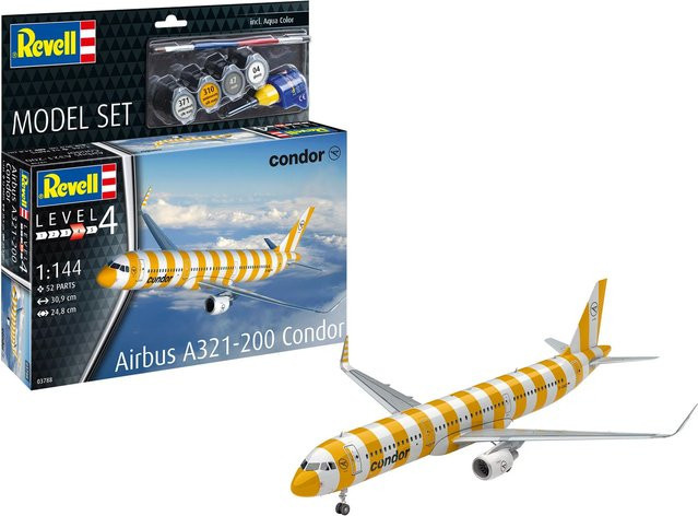 Revell Airbus A321-200 "Condor" Model Set, 1:144 - Bild 1