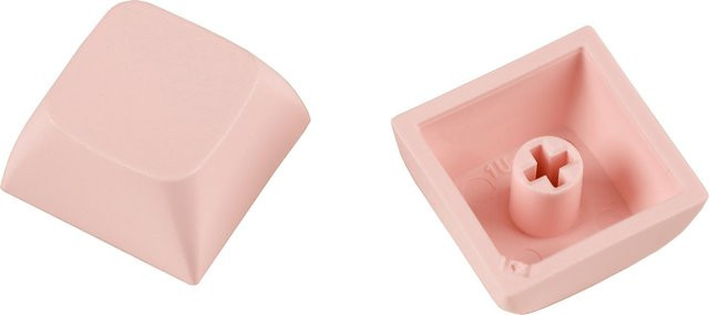 YMDK 10 Stück Tastenkappen für MX mechanische Tastaturen ZDA XDA V2 in Blau und Rosa - Bild 1