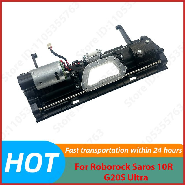 Original-Hauptbürstenmotor mit Gehäusebaugruppe in Schwarz als Ersatzteil für Roborock Saros 10R G20S Ultra Roboter-Staubsauger - Bild 1